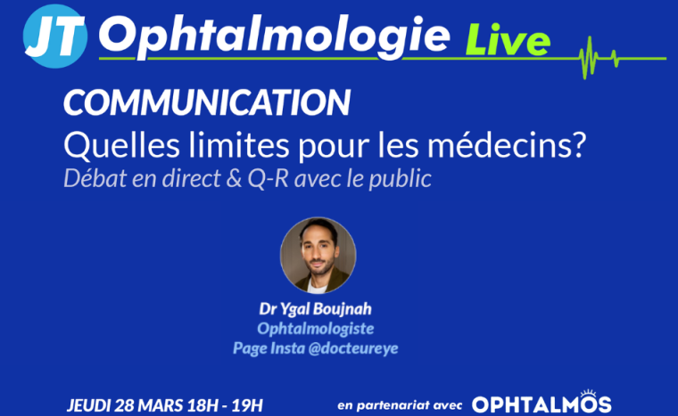 Le Dr BOUJNAH est invité podcast en direct de JT OPHTALMOLOGIE, Lyon, Docteur Ygal Boujnah