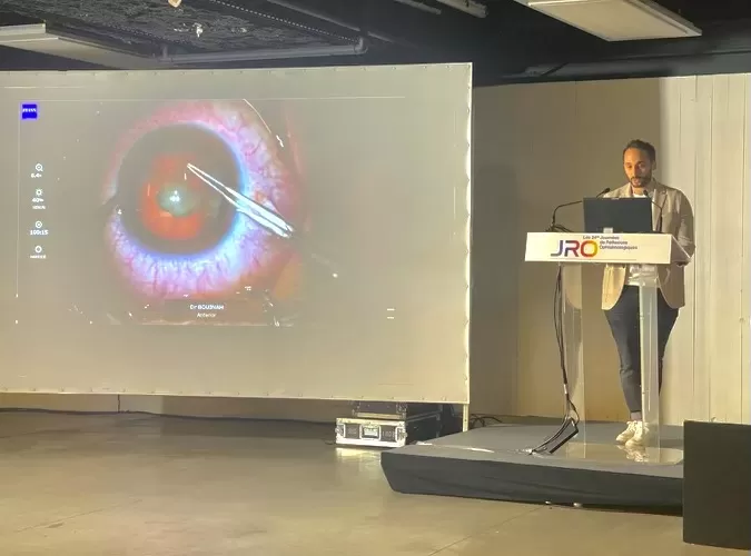 Le Dr BOUJNAH présent au Congrès JRO à Paris , Lyon, Docteur Ygal Boujnah